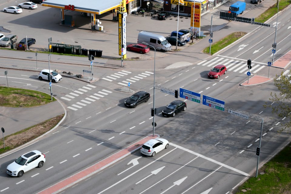 Intersection Limingantie Oulu 20210526