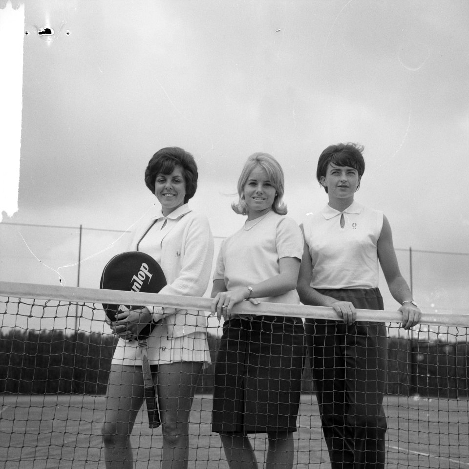 Internationaal tenniskampioenschap van Kennemerland, de deelnemers aan het toern, Bestanddeelnr 918-0052