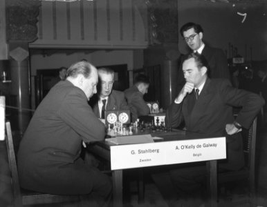 Internationaal schaaktoernooi O Kelly tegen Stakeberg, Bestanddeelnr 904-3062