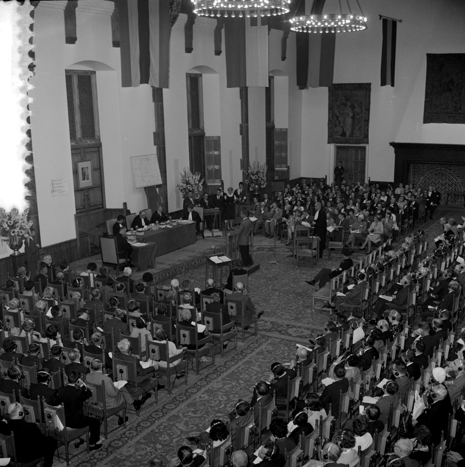 Internationaal Strafrecht Congres (overzicht van de zaal, Bestanddeelnr 916-8027