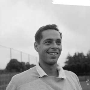 Internationaal tenniskampioenschap van Kennemerland, W. Alvarez (Columbia) (kop), Bestanddeelnr 918-0053