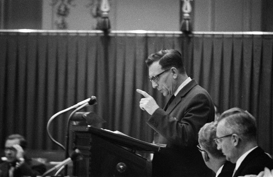 Interpellatie van Suurhoff over de onrust in de Metaalnijverheid, Suurhoff tijde, Bestanddeelnr 911-8753
