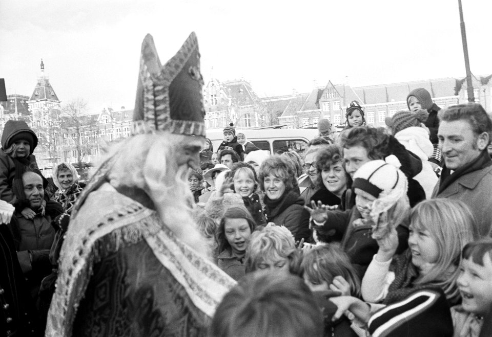 Intocht St Nicolaas in Amsterdam, intocht St Nicolaas, Bestanddeelnr 926-0329