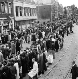 Intocht van de reunisten in Leiden, Bestanddeelnr 900-7843