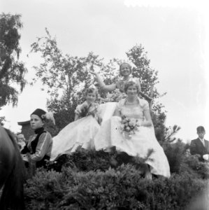 Intocht heidekoningin Marran de Koning te Ede, Bestanddeelnr 908-8735