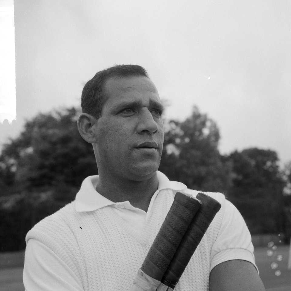 Internationaal tenniskampioenschap van Kennemerland, J. S. Pimentel (Venezuela) , Bestanddeelnr 918-0054