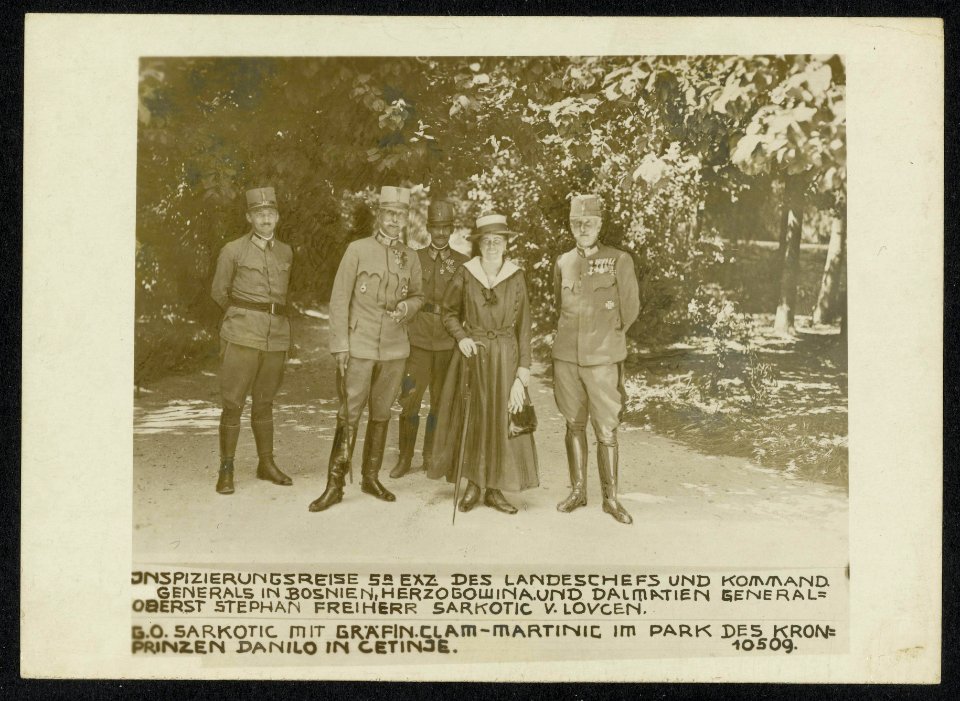 Inspizierungsreise Sr. Exz. des Landeschefs und Kommand. Generals in Bosnien, He, Bestanddeelnr 158-0783