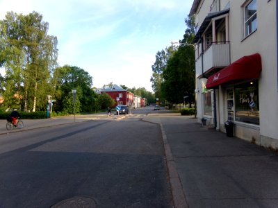 Intiankatu in the morning
