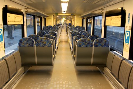 Interieur Eurobahn Stadler Flirt 2 klasse