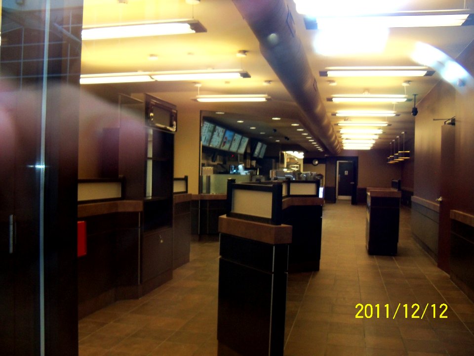Inside the Tim Hortons on Yonge between Dundas and Shuter, Toronto -b