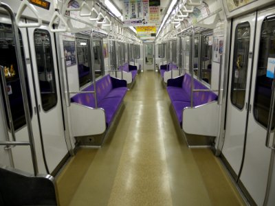 Inside Tozai line 20140720