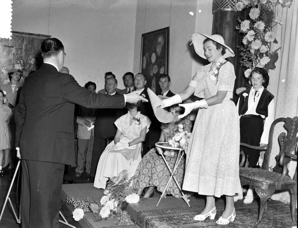 Intocht bloemenkoningin Den Haag, Bestanddeelnr 904-7091