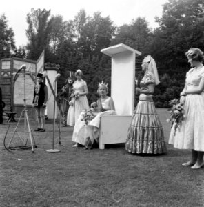 Intocht heidekoningin Marran de Koning te Ede, Bestanddeelnr 908-8736