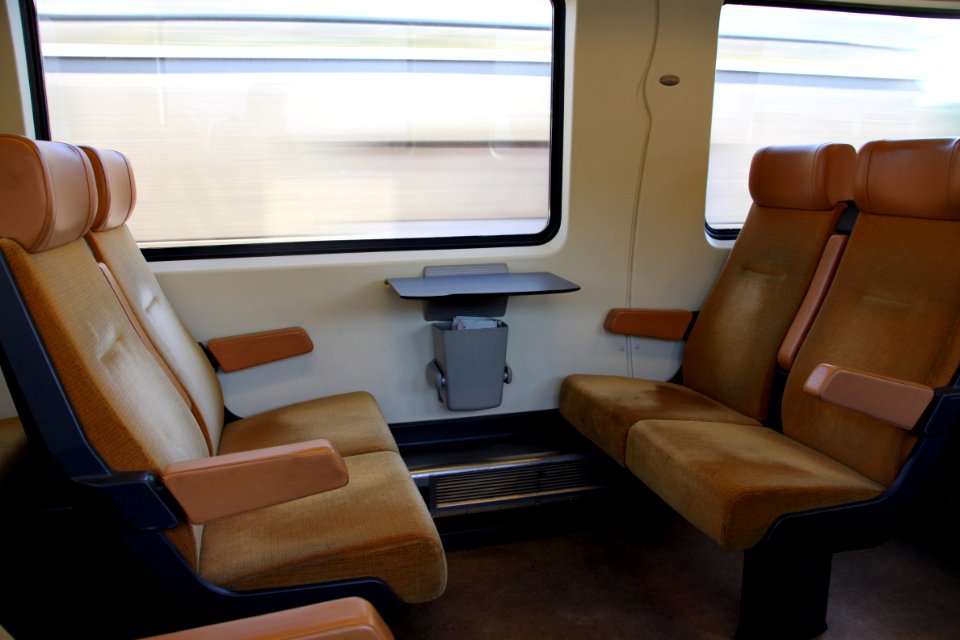 Interieur ICRm 2e klasse vierzits