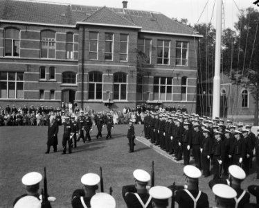 Installatie adelborsten in Den Helder, Bestanddeelnr 908-9184