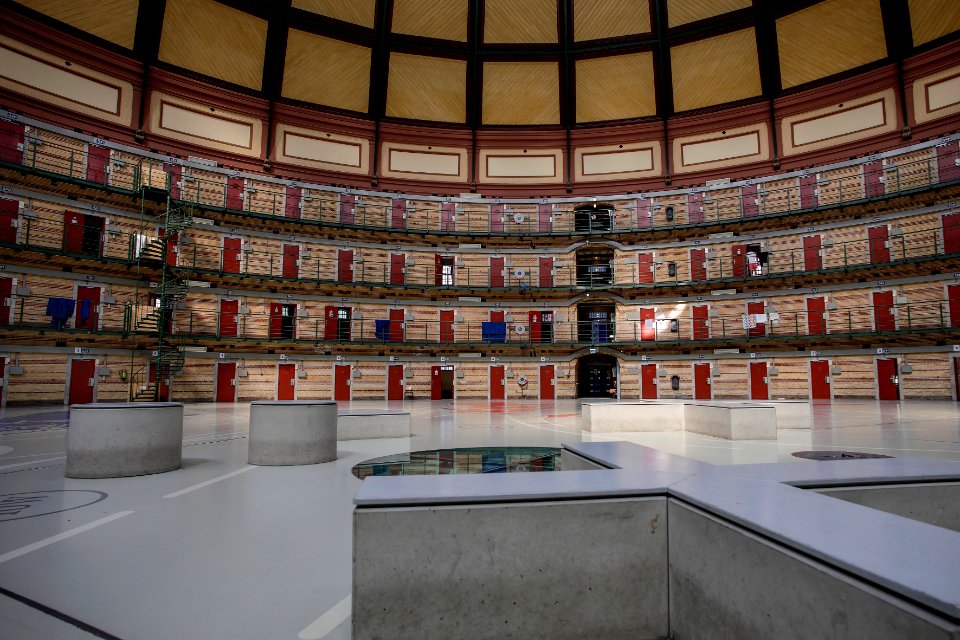 Interieur Koepelgevangenis Arnhem