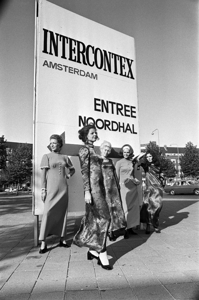 Intercontex in RAI, Amsterdam Nederlandse ontwerpen in avondkleding, Bestanddeelnr 923-9169