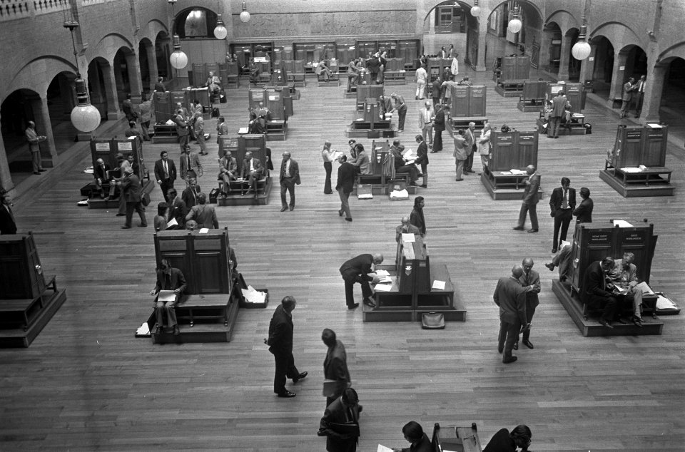Interieur Amsterdamse Koopmansbeurs, Bestanddeelnr 926-5360