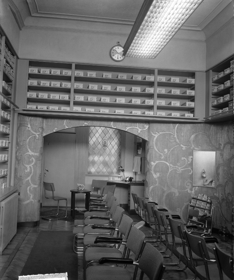 Interieur Linnaeusstraat 6. Opdracht Fa. Dril, Bestanddeelnr 903-0169