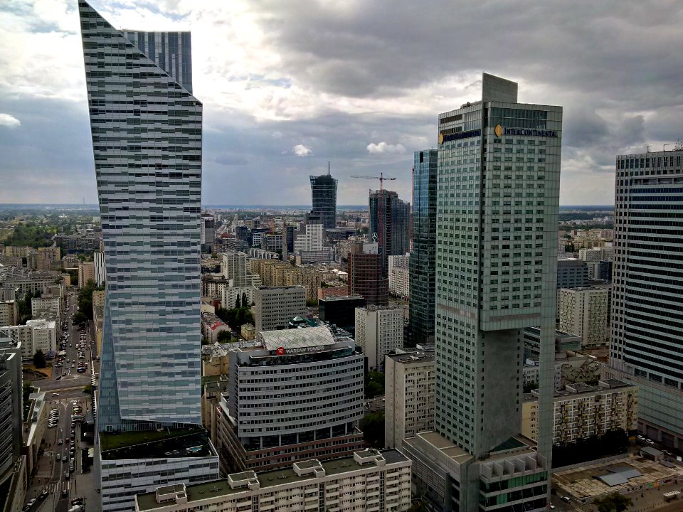 Intercontinental Hotel in Warsaw, Poland, July 2019