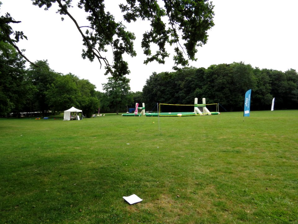 Installation parc des coquibus Evry 2013