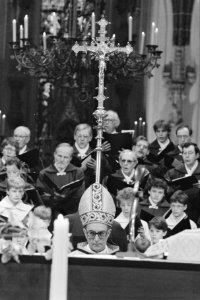 Installatie Bisschop Ter Schure in de St. Jans Kerk in Den Bosch, Bestanddeelnr 933-2595