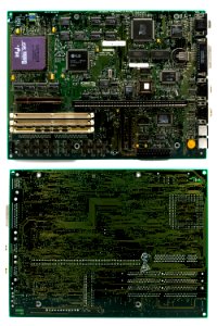 Intel i486SX2-50 Front-Back