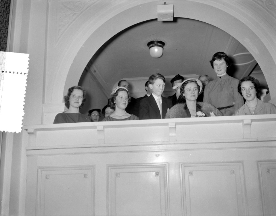 Installatie burgemeester Kolfschoten Den Haag, Bestanddeelnr 908-3180