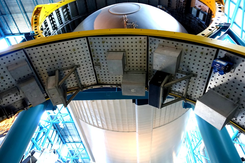 Instrumentation Unit - Saturn V - Kennedy Space Center - Cape Canaveral, Florida - - Kennedy Space Center - Cape Canaveral, Florida - DSC02841