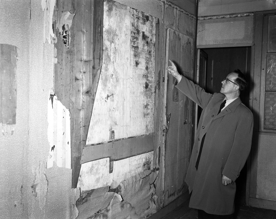 Interieur in het achterhuis van Anne Frank, Bestanddeelnr 908-4335