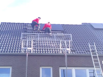 Installatie zonnepanelen