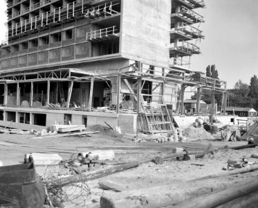 Instorting bouw Hilton Hotel, Bestanddeelnr 912-5127