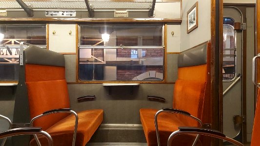Interieur Blauwe Engel DE41 1e klas