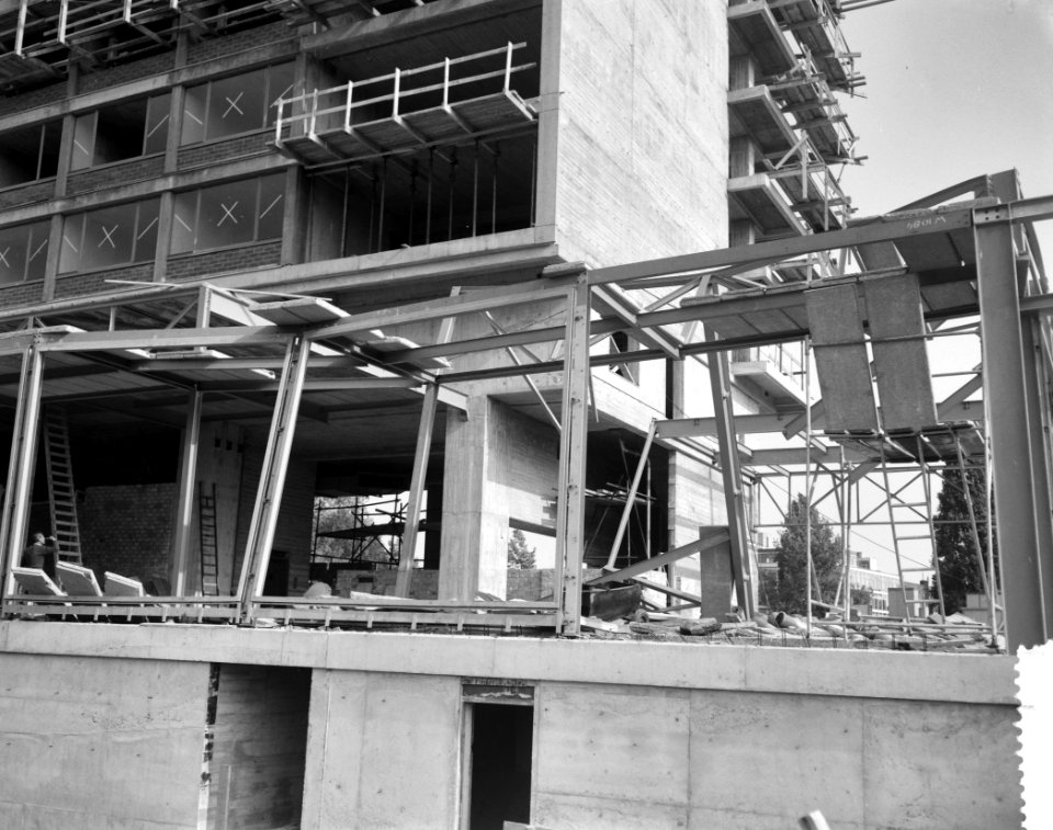 Instorting bouw Hilton Hotel, Bestanddeelnr 912-5128