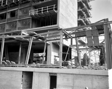 Instorting bouw Hilton Hotel, Bestanddeelnr 912-5128