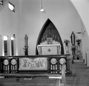Interieur van de kapel van het klooster Scherpenheuvel op Curaçao, Bestanddeelnr 252-8548