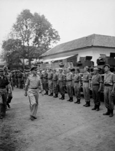 Inspectie kolonel J.W. Sluyter, commandant U-Brigade, Bestanddeelnr 10332