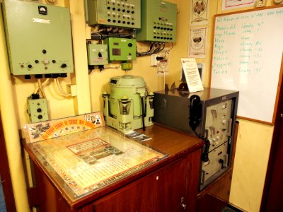 Inside SS Rotterdam, foto Radio kamer, foto 3