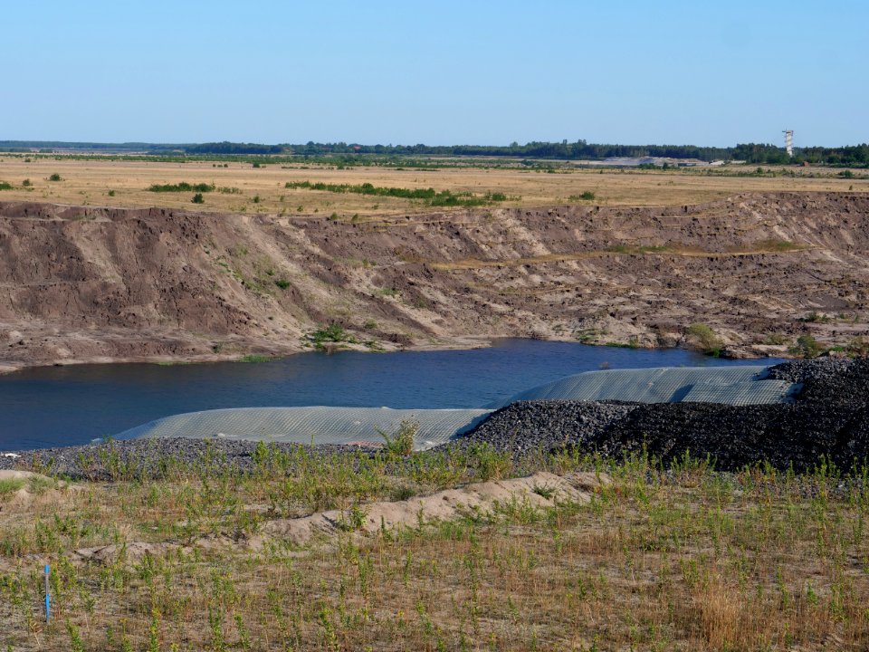 Intake structure of Cottbuser Ostsee in july 2019 09