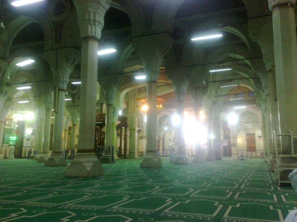 Inside-Mosque of Saint Ibrahim El-Desouki