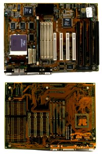 Intel Pentium-166 Front-Back