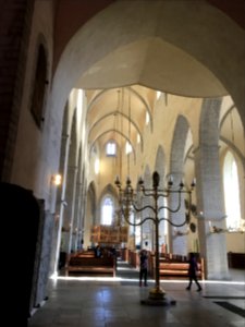 Inside St Nicholas Church in Tallinn photo