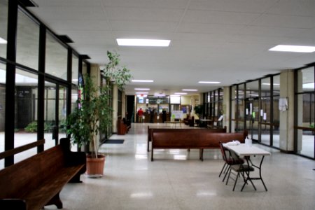 Inside the Cross County Courthouse in Wynne, Arkansas