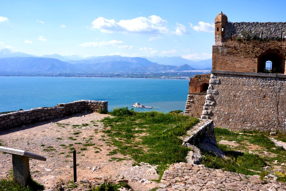 Inside the Castle of Palamidi on 30 March 2019