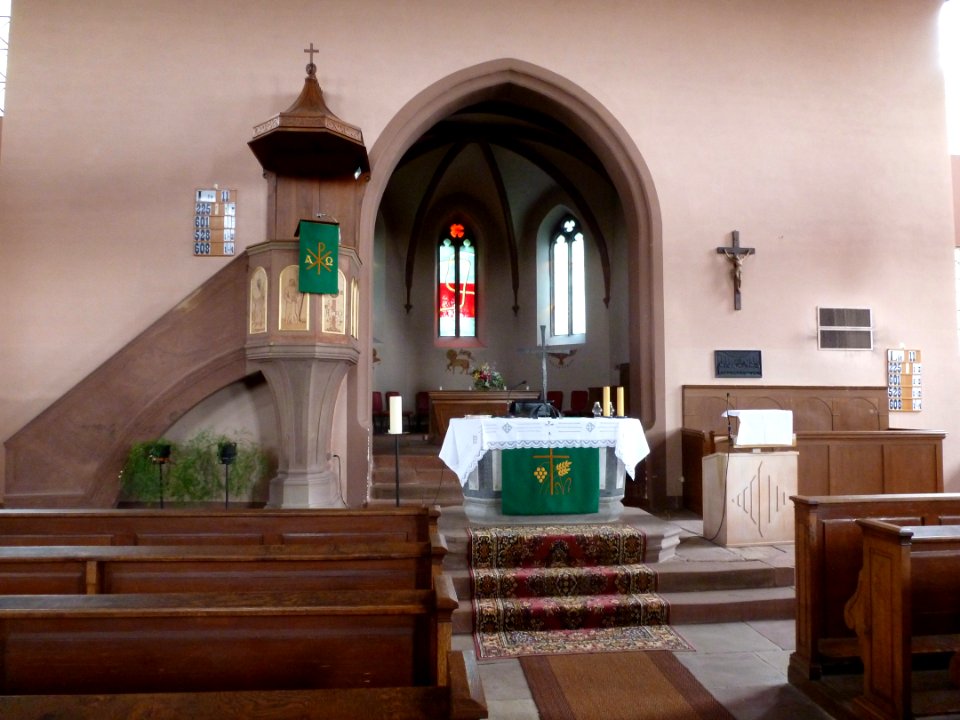 Intérieur de l'église Saint-Michel d'Ernolsheim-lès-Saverne 12