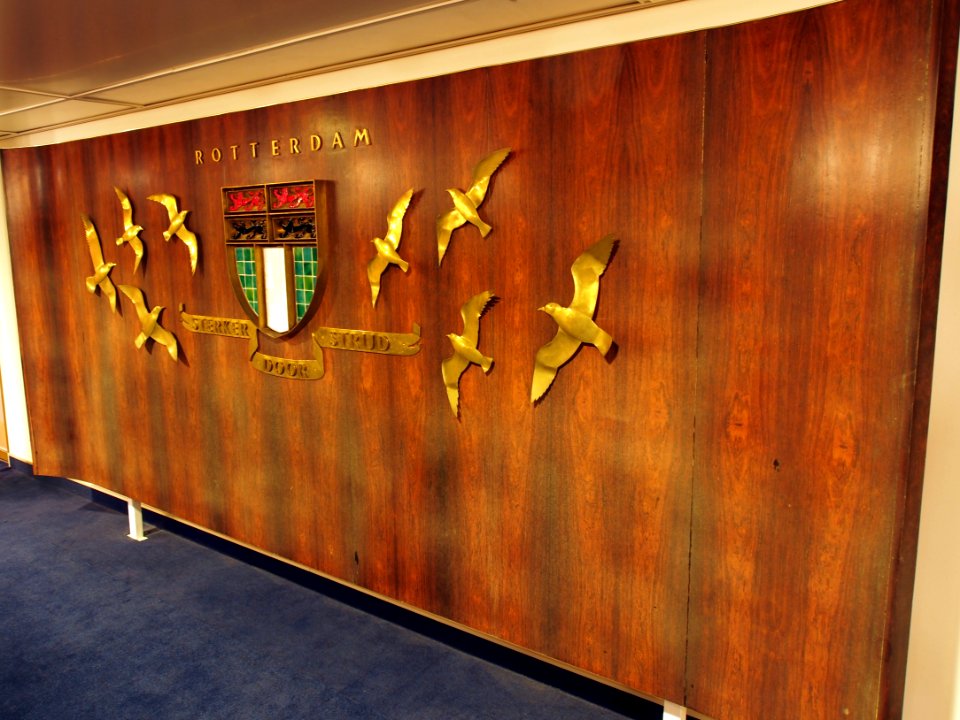 Inside SS Rotterdam, foto wapen van Rotterdam, foto 2