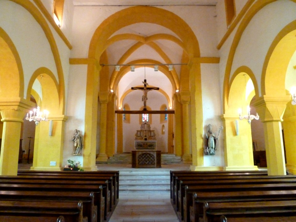 Intérieur de l'église Notre-Dame de Champ-le-Duc 17