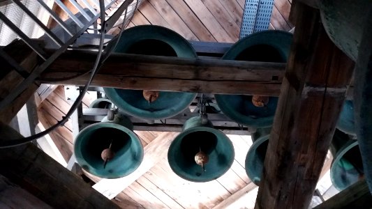 Intérieur de la Basilique Notre-Dame de Fourvière, carillon, tour de la Justice