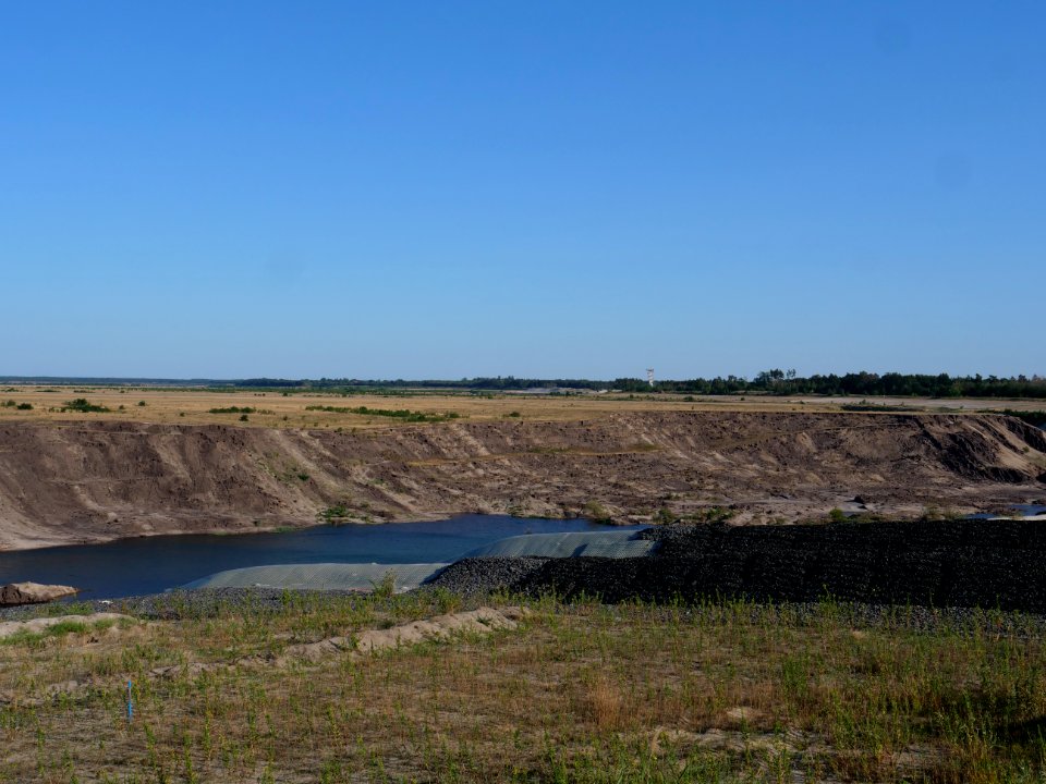 Intake structure of Cottbuser Ostsee in july 2019 07