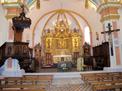 Intérieur Église Notre-Dame-de-la-Vie, Saint Martin de Belleville